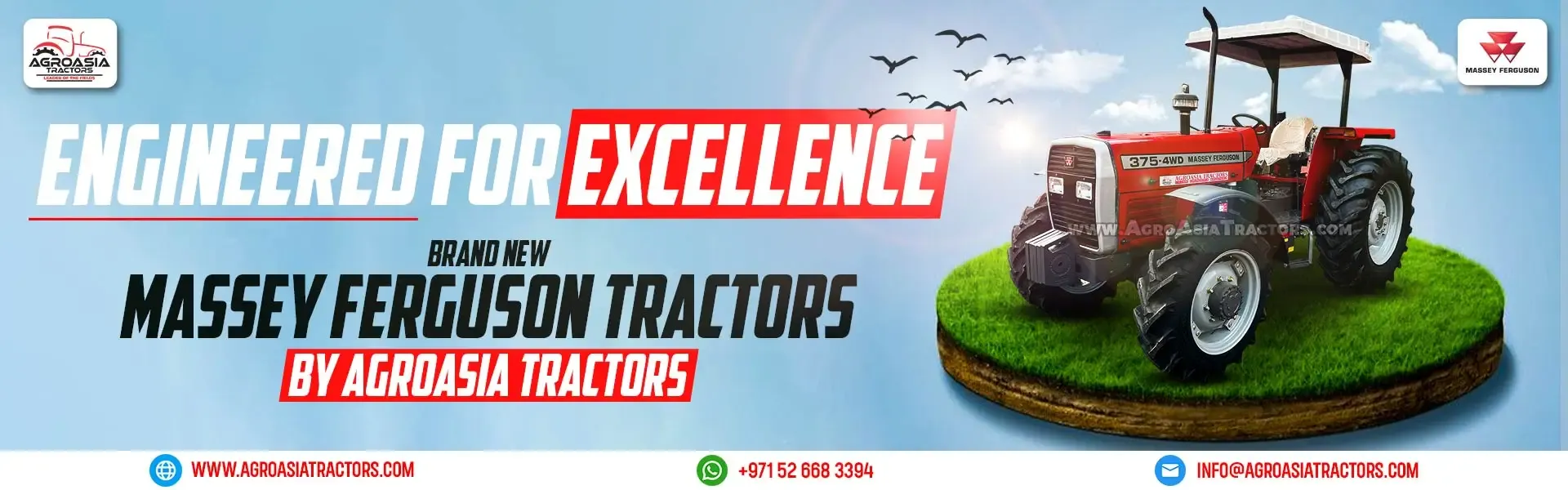 massey ferguon tractors for sale in africa by agroasia tractors