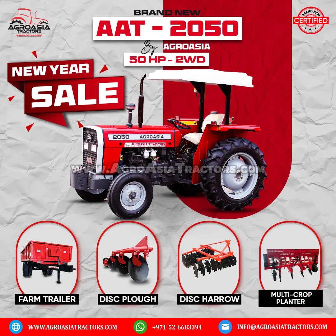 agroasia tractor AAT2050 50HP tractor 2WD for sale