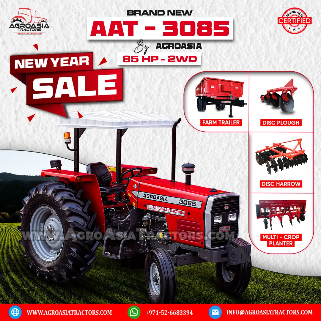 agroasia tractor AAT3085 85HP tractor 2WD for sale