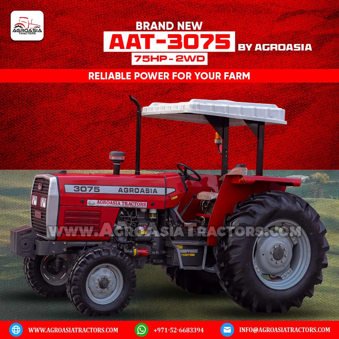 agroasia tractor AAT3075 75HP tractor 2WD for sale