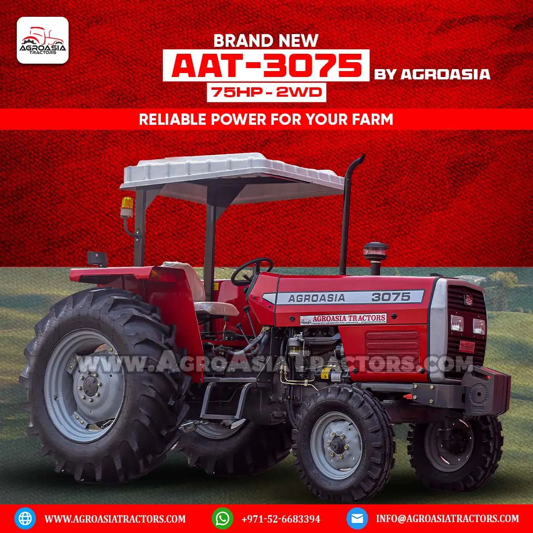 agroasia tractor AAT3075 75HP tractor 2WD for sale