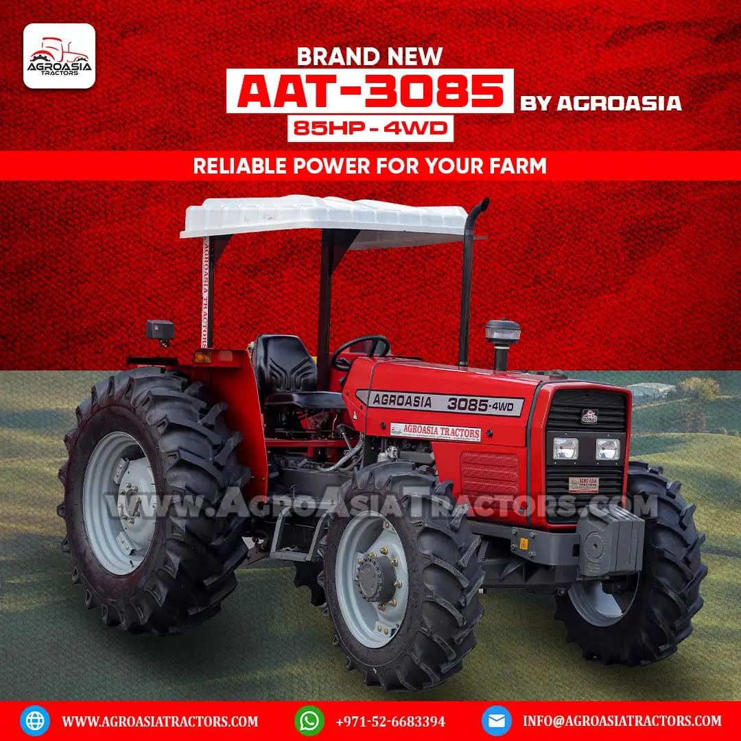 agro asia tractor 85HP 4WD for sale