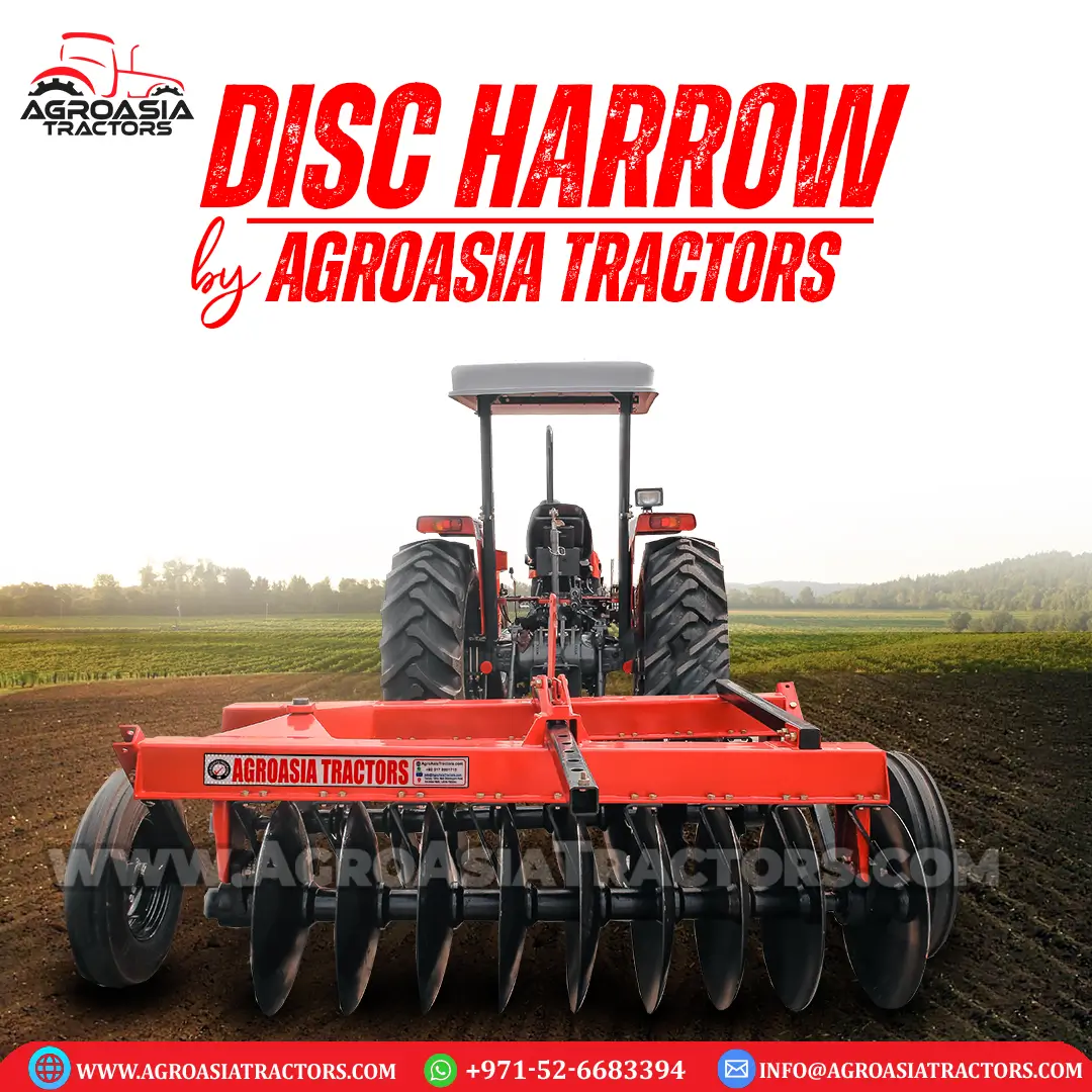 Disc harrow for sale by agroasia tractors