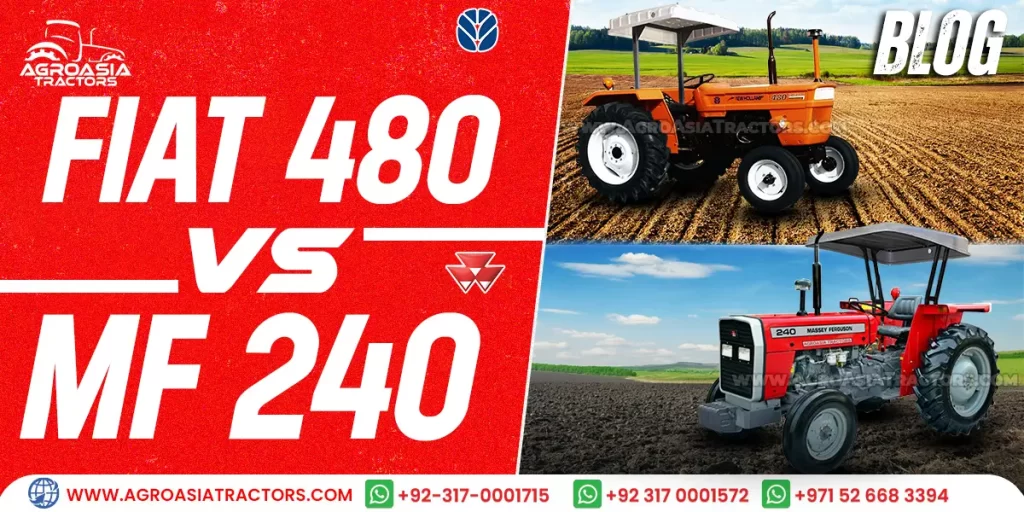 Comparison Between MF 240 and NH 480 Tractor