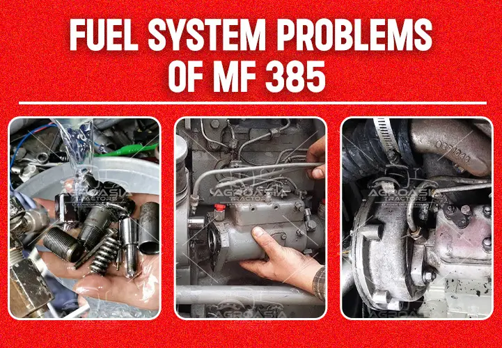 fuel systems problems of Massey ferguson mf 375 2wd & 4wd