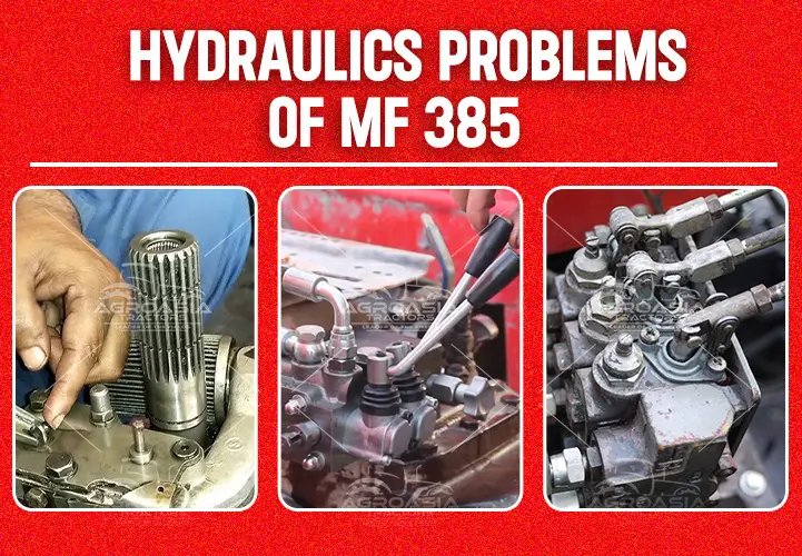 hydraulics issues of Massey ferguson mf 375 2wd & 4wd