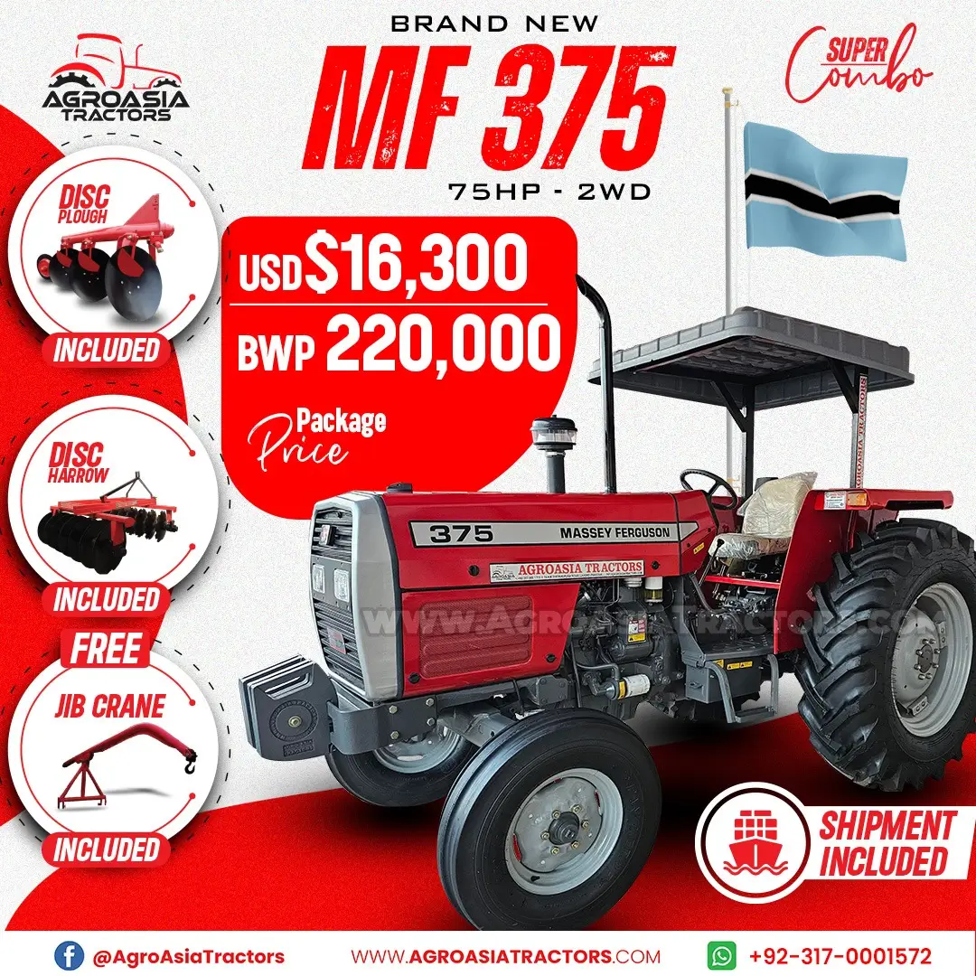 MF375 Botswana For sale by agroasia tractors