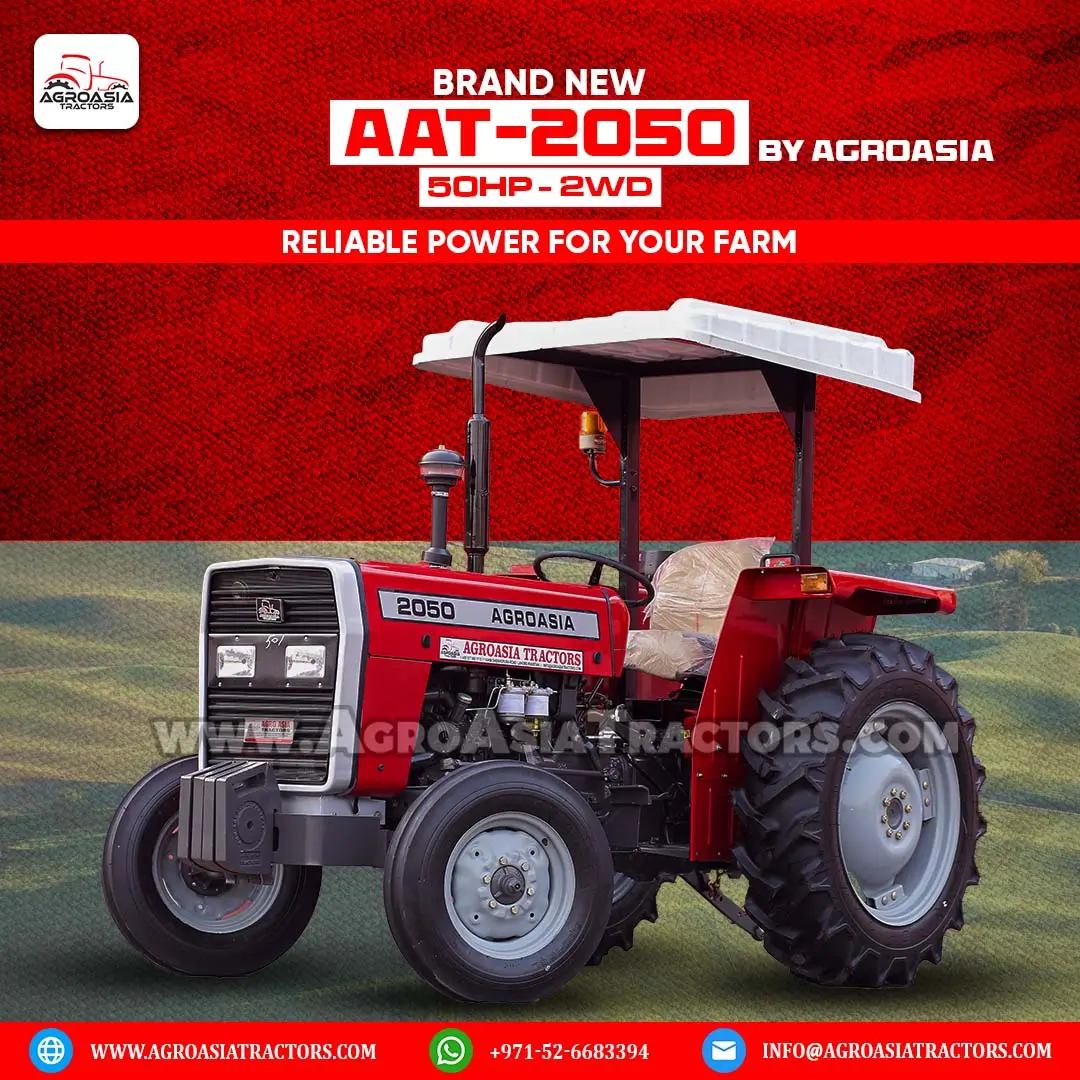 agroasia tractor AAT2050 50HP tractor 2WD for sale