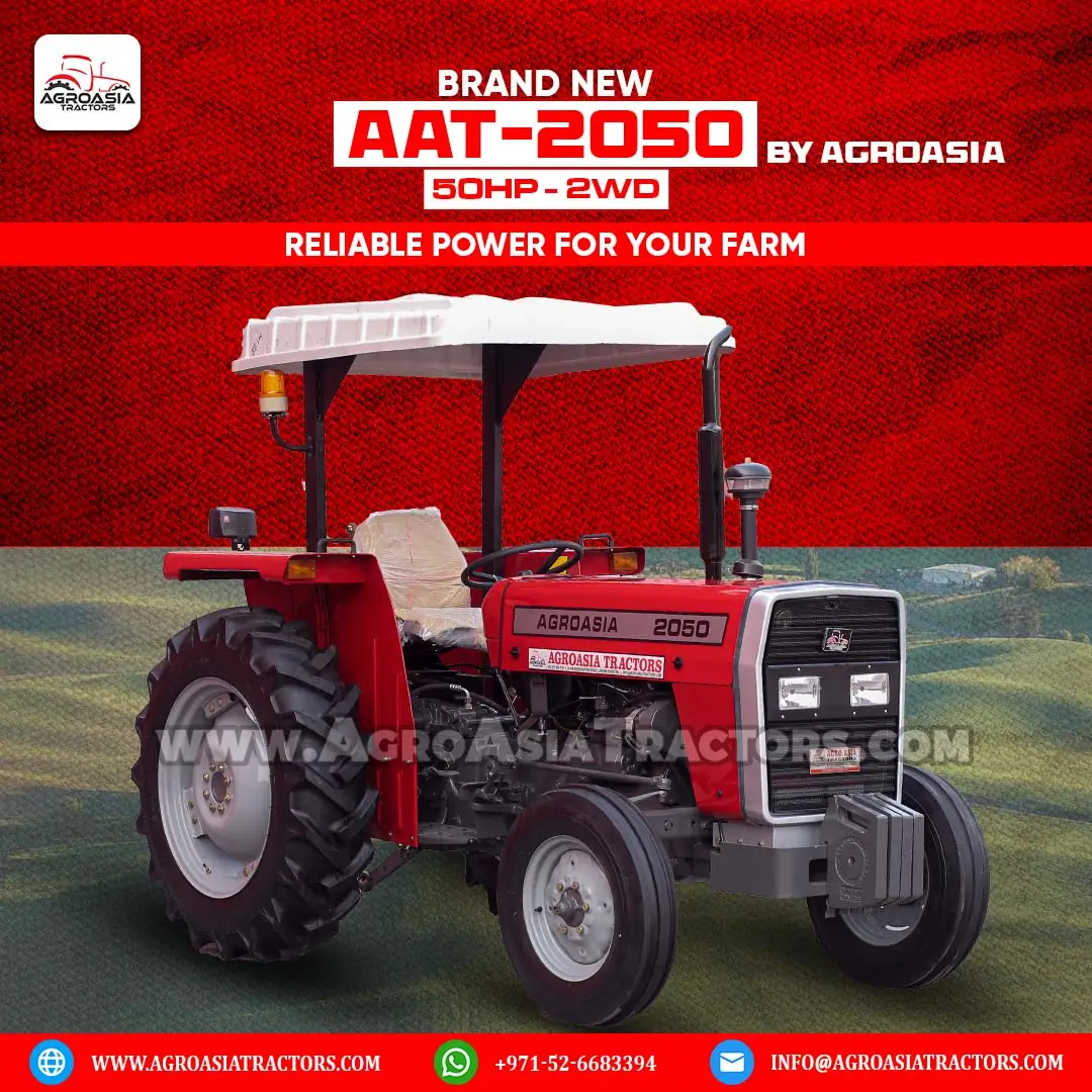 agroasia tractor AAT2050 50HP tractor 2WD for sale