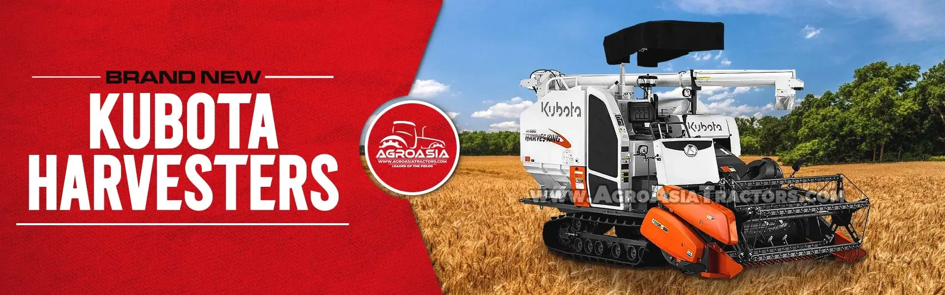 brand new kubota harvesters for sale by agroasia tractors