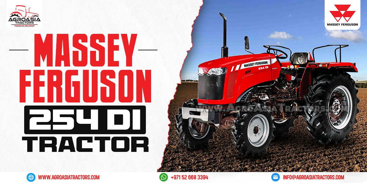 massey ferguson mf254 50hp tractor in africa, botswana, uganda, kenya, ghana and UAE by agroasia tractors