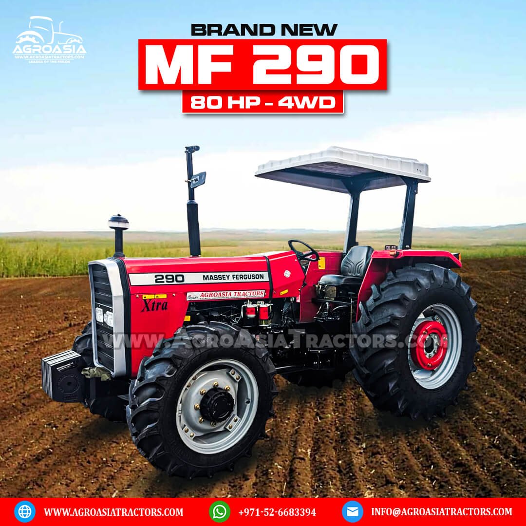 MF 290 for sale in UAE, Africa by agroasia tractors. Year end sale