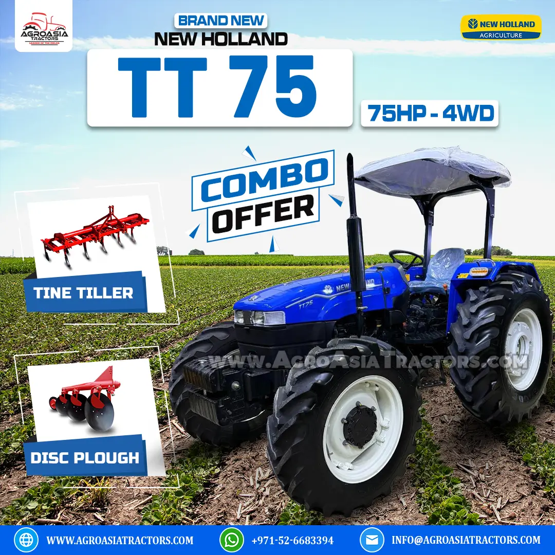 NHTT75 75HP 4WD tractor Combo offer